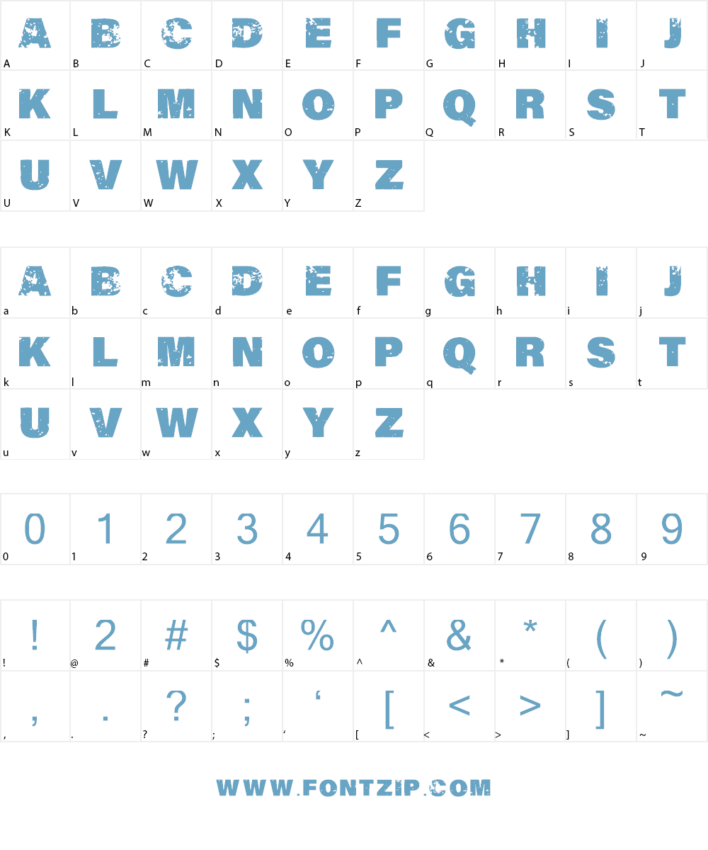 Vtks Escape Font Character